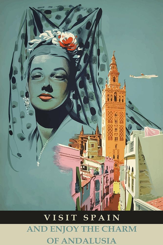 Spain-Andalusia Travel Poster
