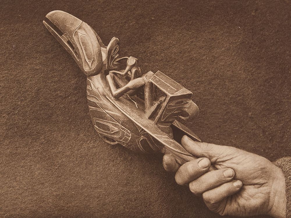 A Haida Shamans Rattle 1915