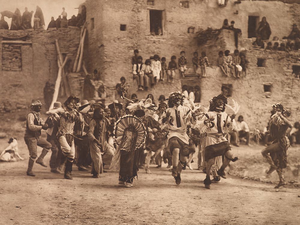 Buffalo Dance at Hano 1921