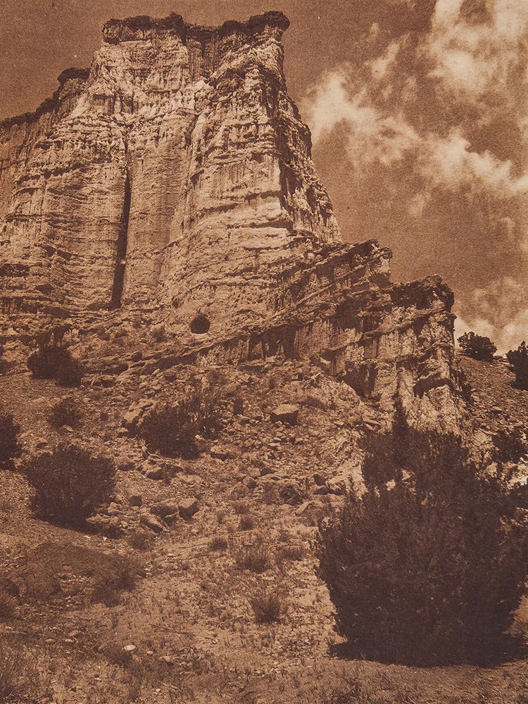 Cave-dwellings near Jemez 1925