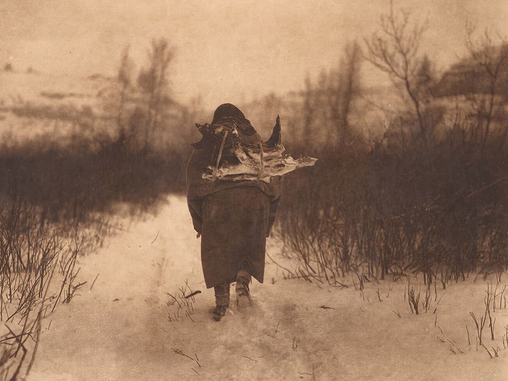 Going to Camp - Apsaroke 1908