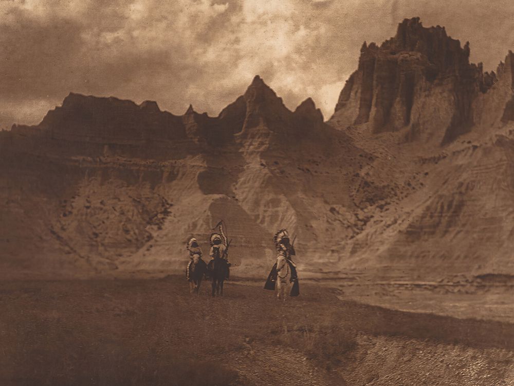 In the Bad Lands 1907