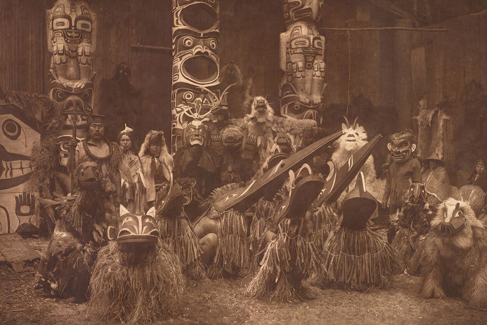Masked Dancers - Qagyuhl 1914