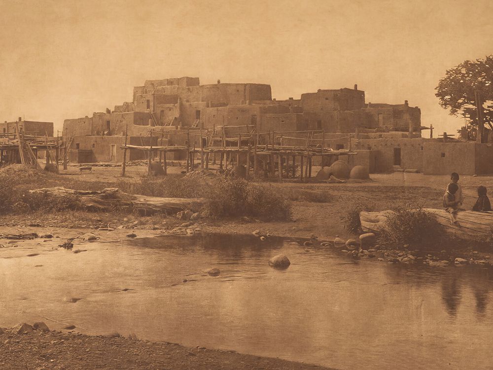 North Pueblo at Taos 1925