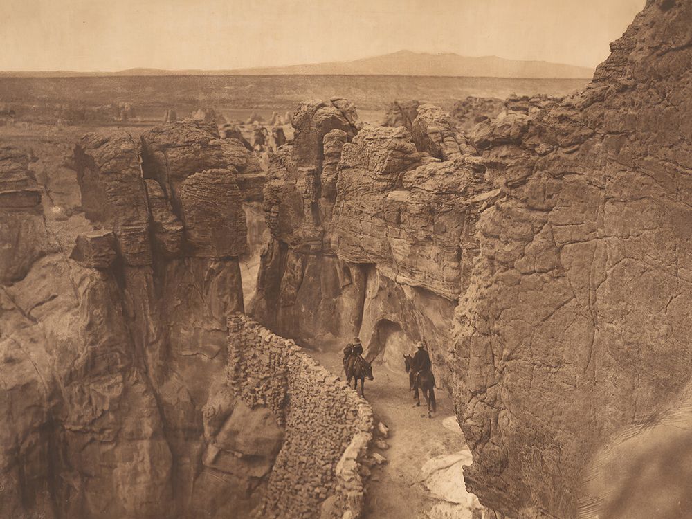 Old Trail at Acoma 1904