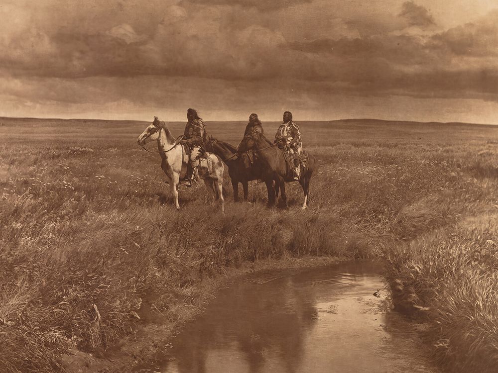 The Three Chiefs - Piegan 1900