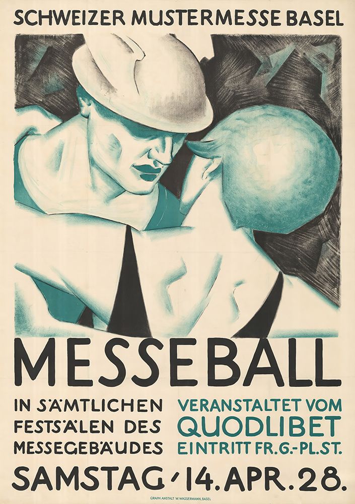 Switzerland Burkhard Mangold Messeball 1928