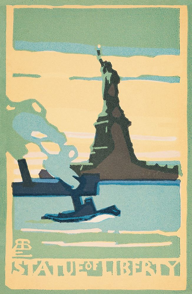 New York Statue of Liberty by Rachael Robinson Elmer