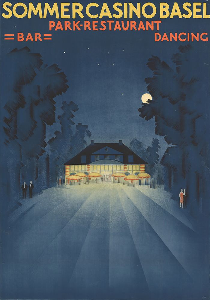 Switzerland, the Sommercasino Basel 1931 by Burkhard Mangold