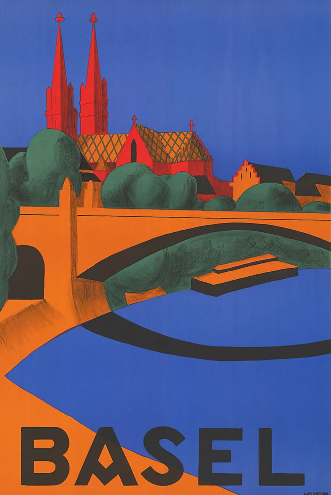 Switzerland, the Basel Tourist Association 1927 by Hedwig Meyer