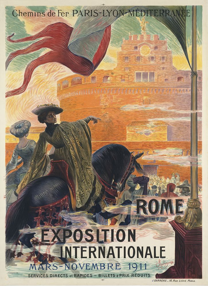 Rome Exposition Vintage Poster 1911