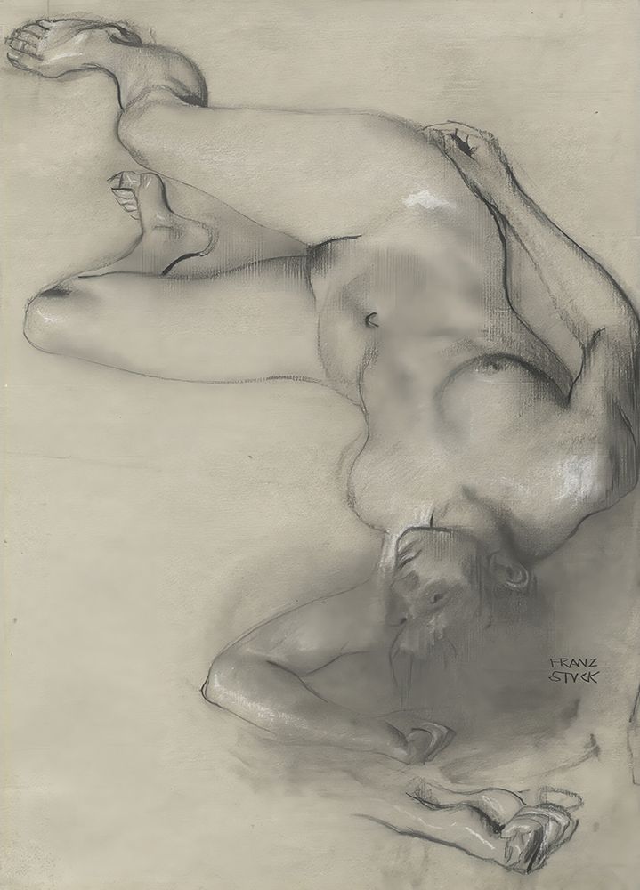 Nude Woman Lying on the Ground 1896