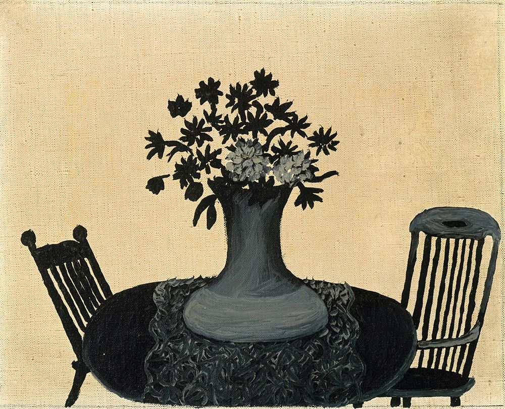 Table and Two Chairs 1946
