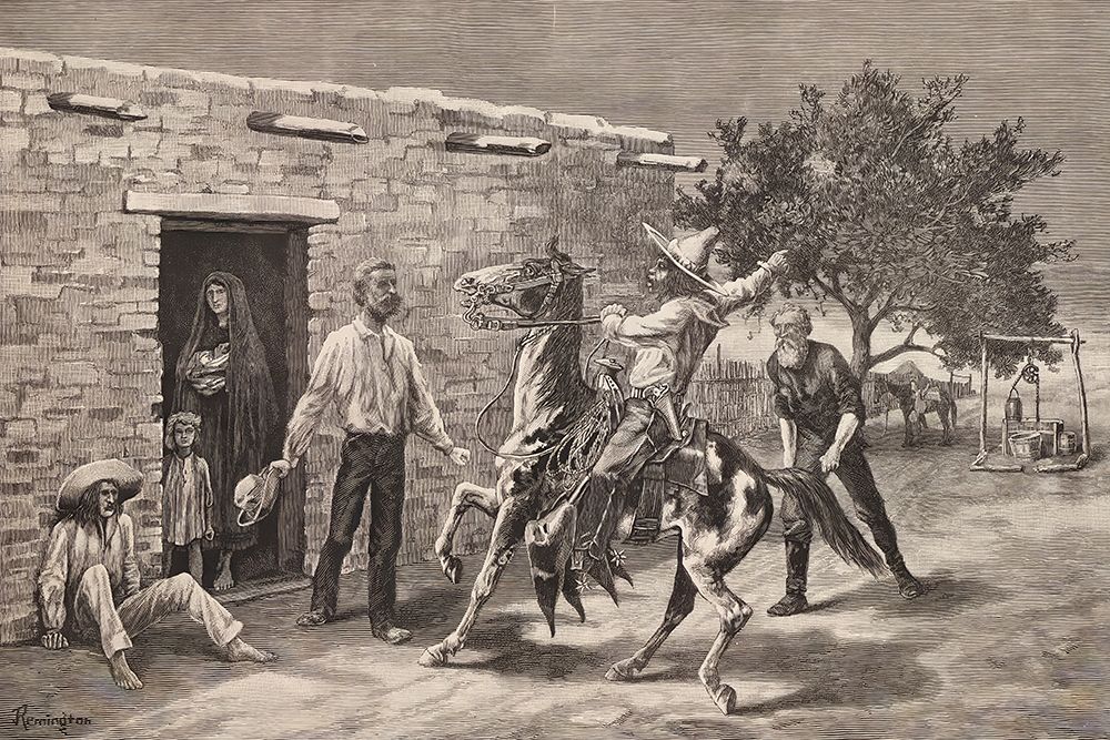 The Apaches are coming 1886