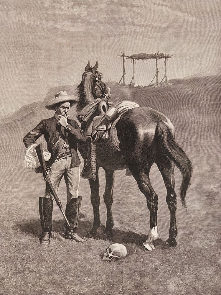 The frontier troopers thanatopsis 1889