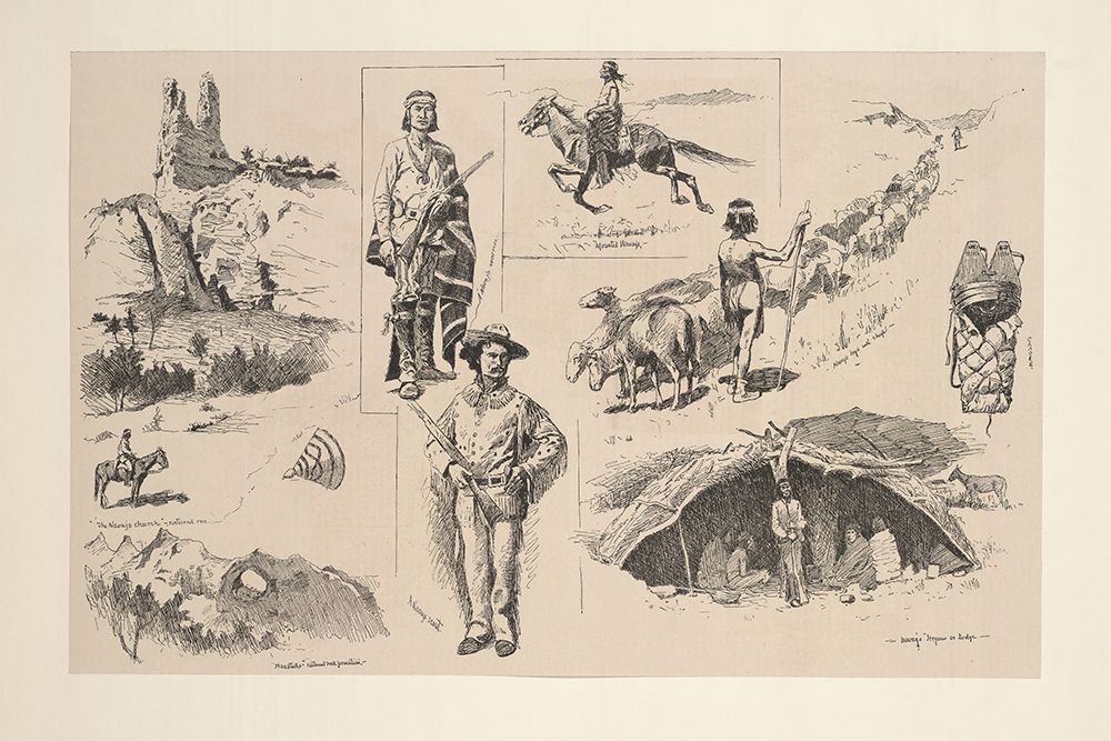 The Navajo Indians 1890