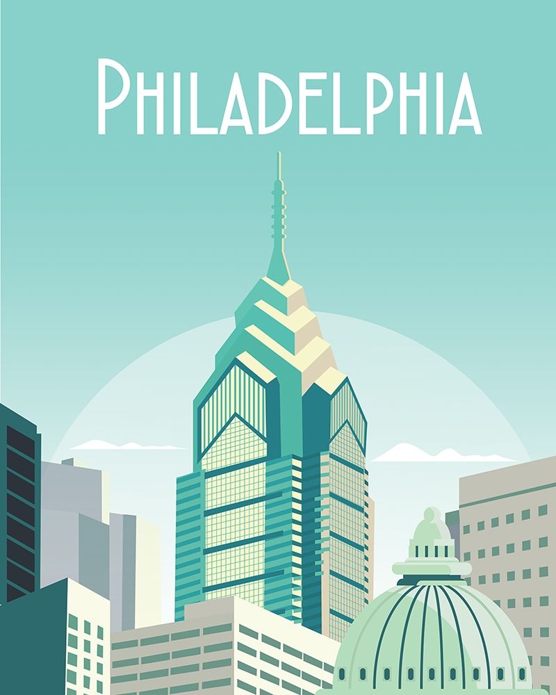 philadelphia travel poster