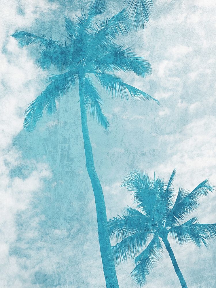 Blue Palm Trees