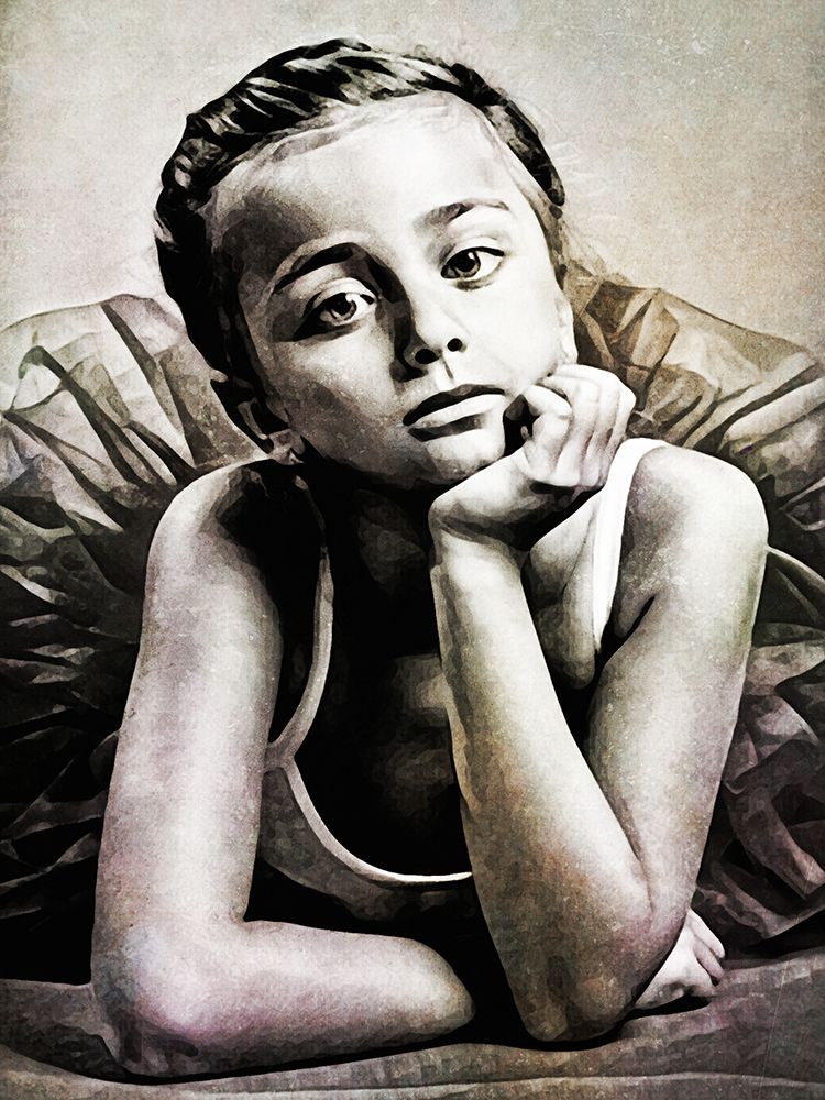 Black and White Ballerina I
