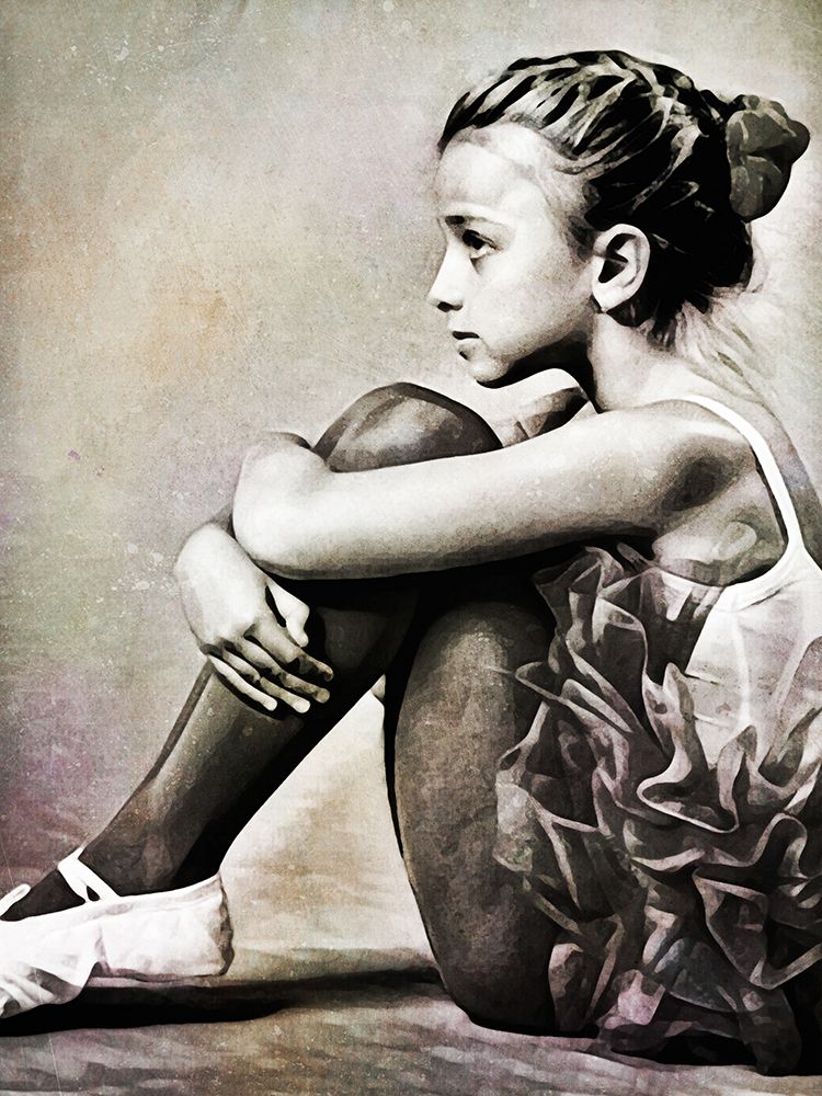 Black and White Ballerina II