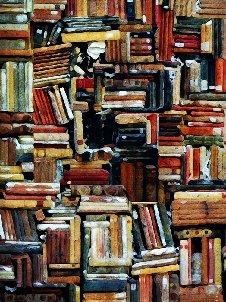 Built of Books Stacked