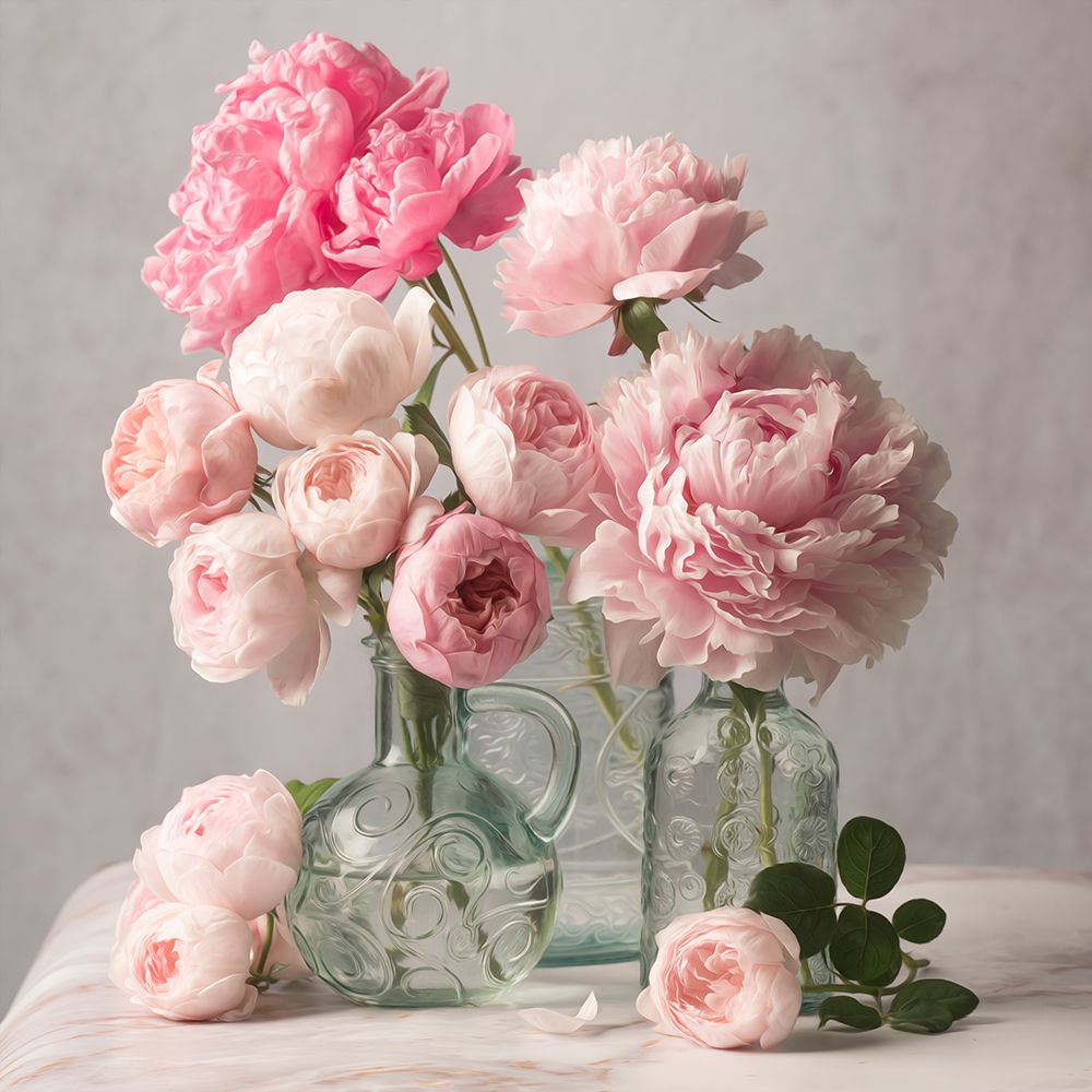 Rose and Peony Duet