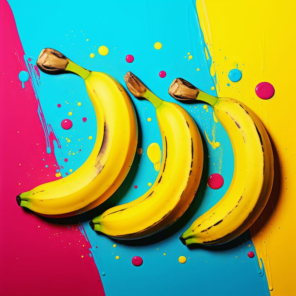 Vibrant Bananas