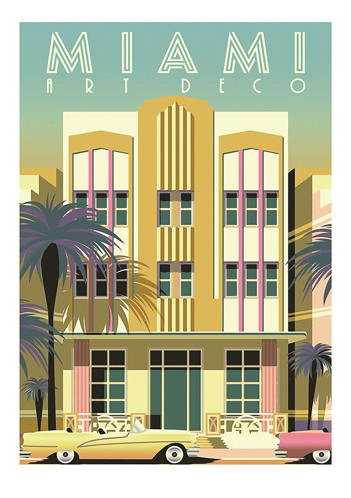 Vintage Poster Miami