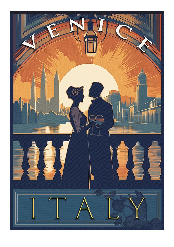 Vintage Poster Venice