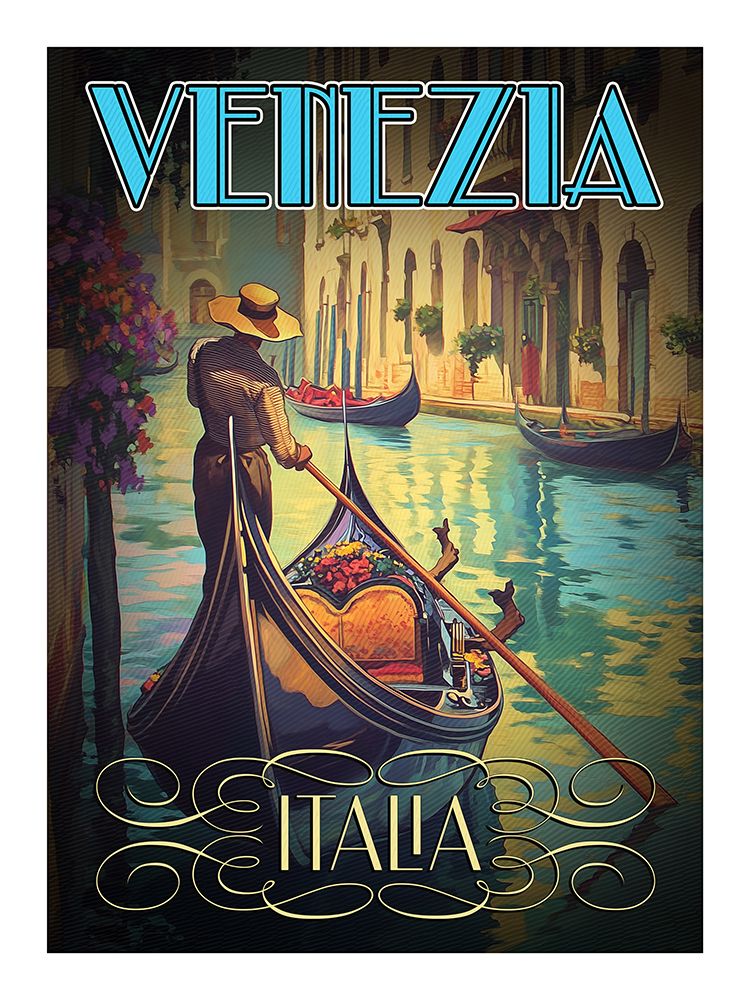 Italian Poster Venezia