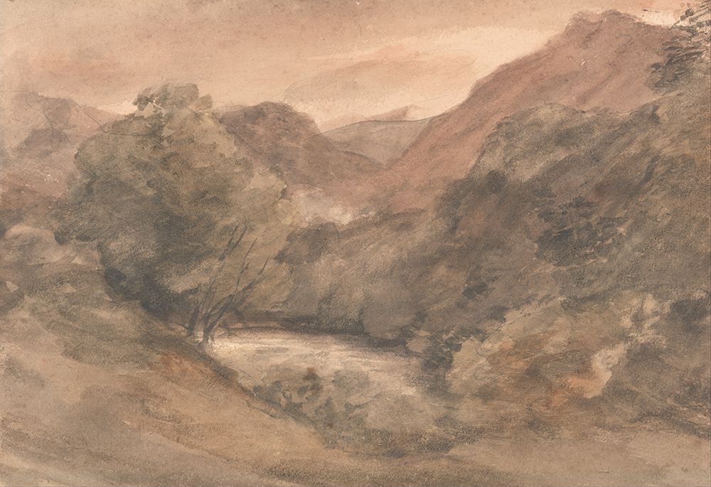 Borrowdale Evening after a Fine Day, 1 October 1806