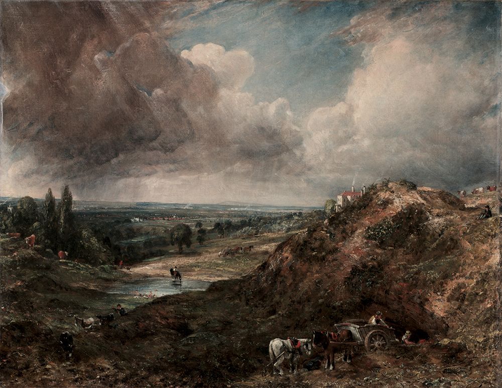 Branch Hill Pond, Hampstead 1828