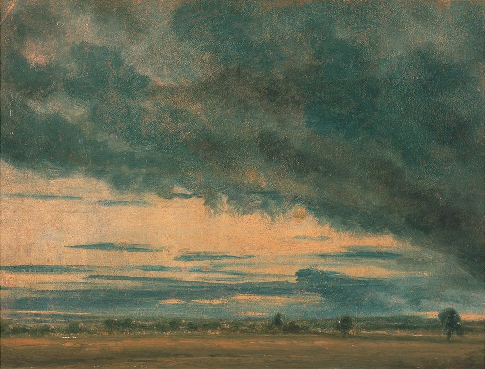 Cloud Study Stormy ca 1821