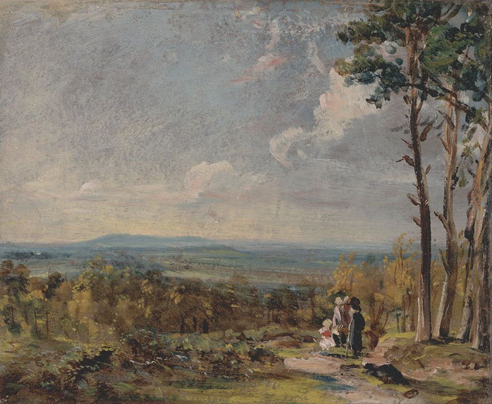 Hampstead Heath Looking Towards Harrow 1821