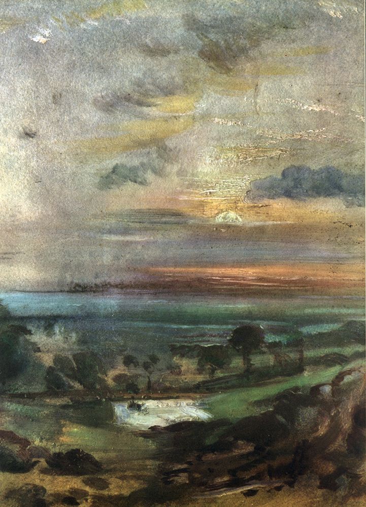 Hampstead, evening ca1822