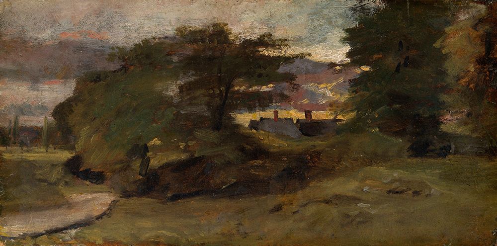 Landscape with Cottages 1809