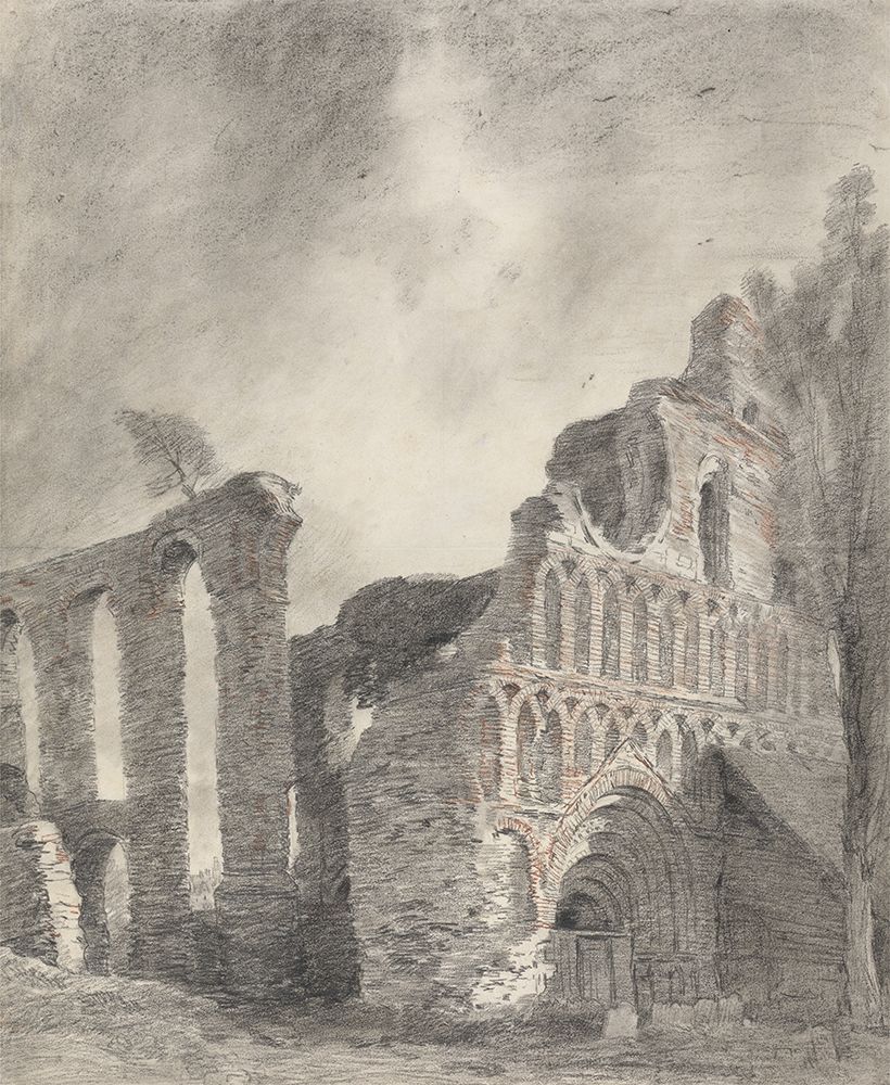 Ruin of St. Botolphs Priory, Colchester ca 1809