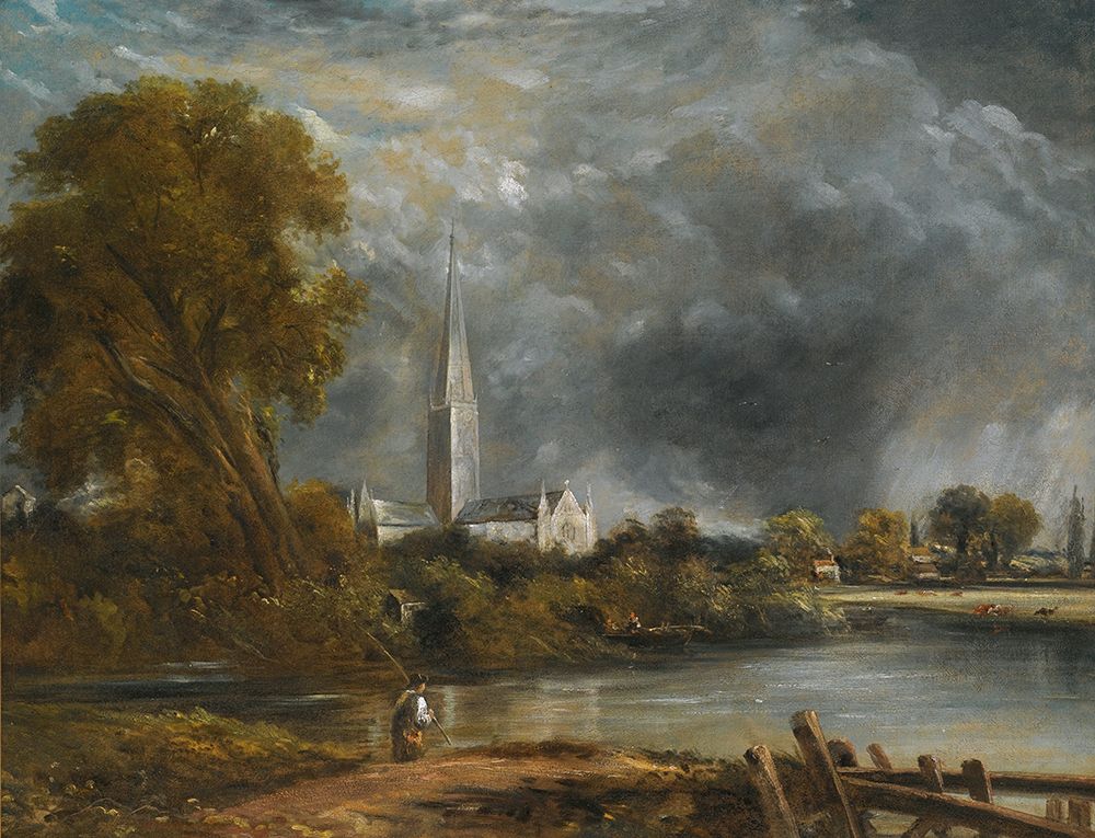 Salisbury Cathedral From The Meadows II