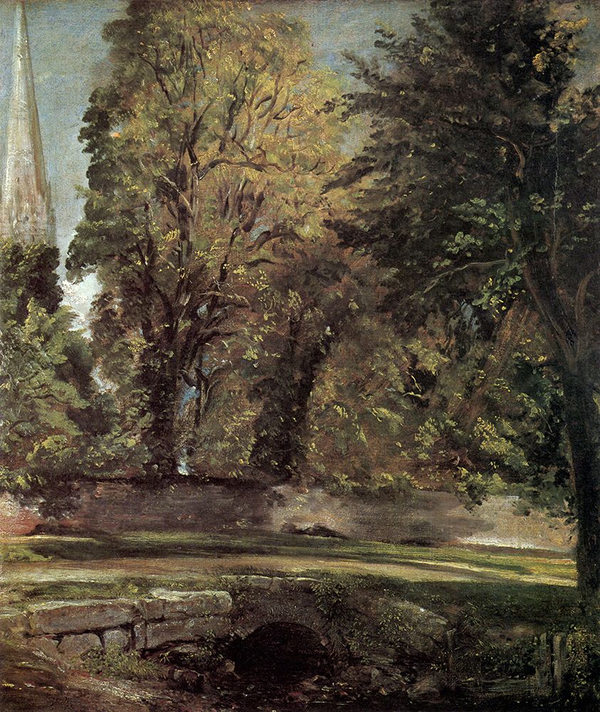 Salisbury, the Close Wall ca1821