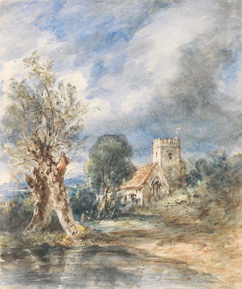 Stoke Poges Church 1834
