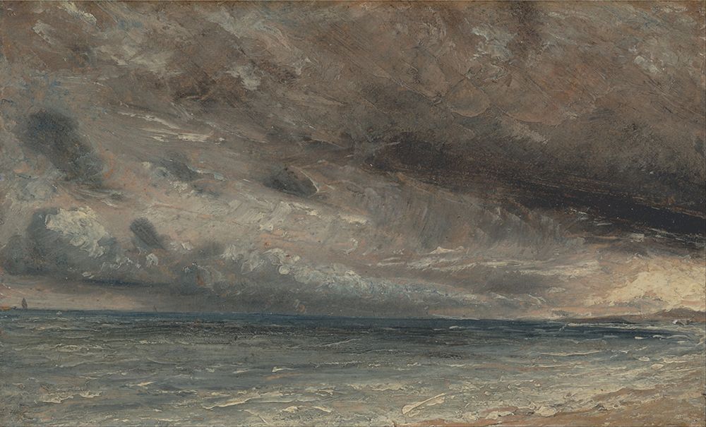 Stormy Sea, Brighton ca 1828