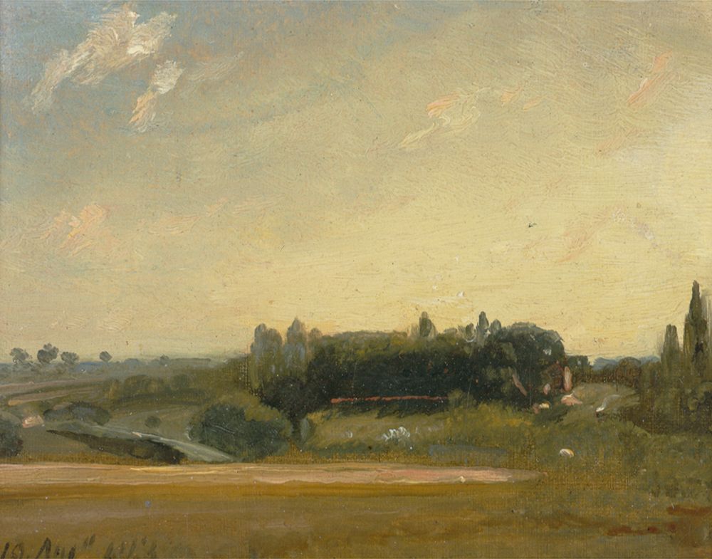 View Towards the Rectory, East Bergholt 1813