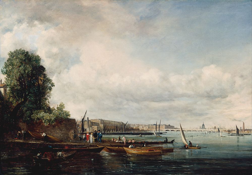 Waterloo Bridge circa 1820
