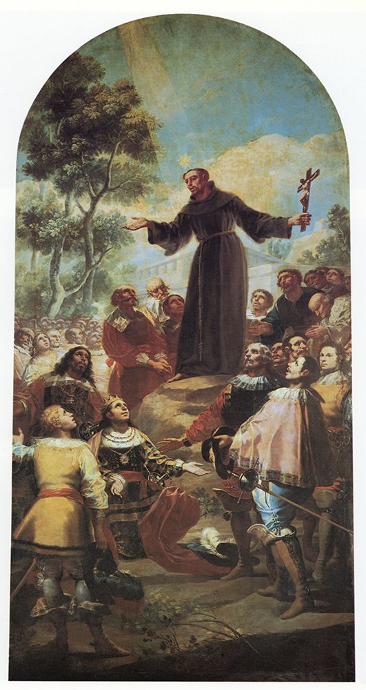 Preaching of San Bernardino of Siena 1782