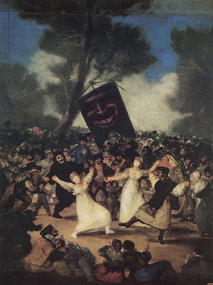 Burial of the Sardine ca 1803