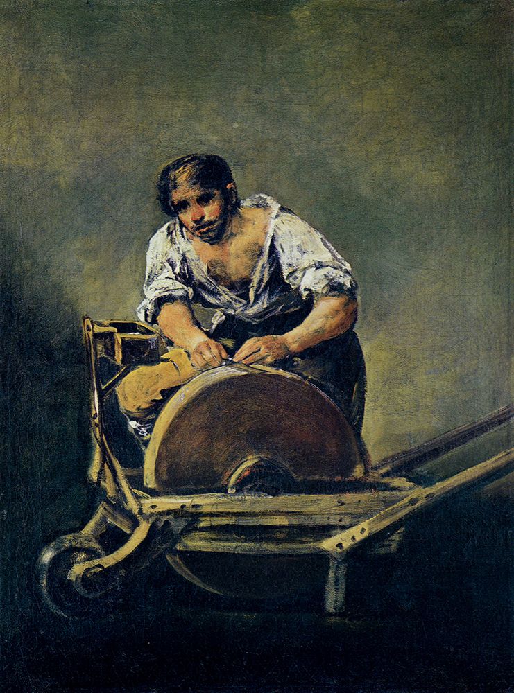 The Knife-grinder ca 1810