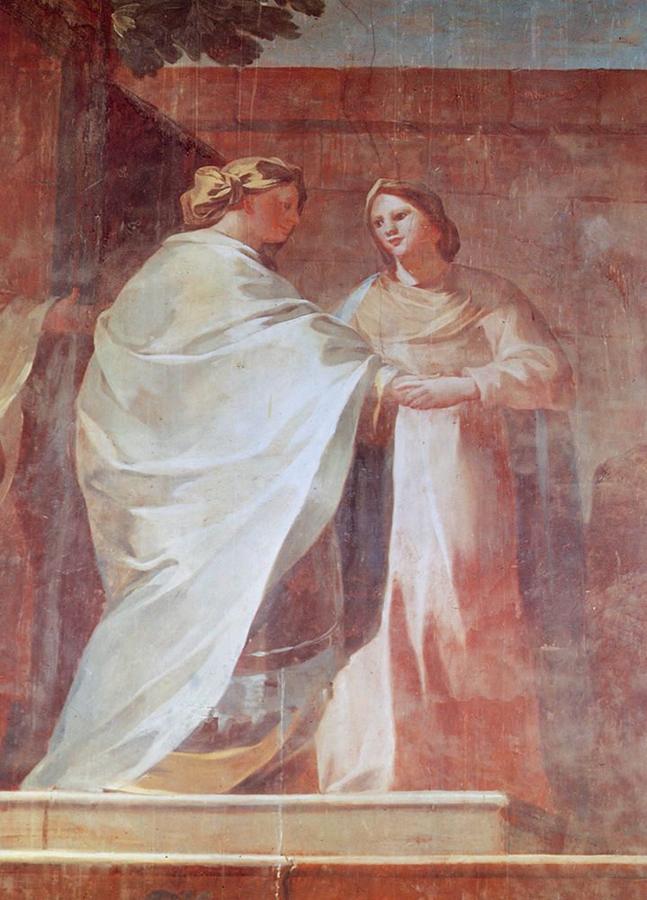 Visitation of the Virgin to St. Isabel 1774