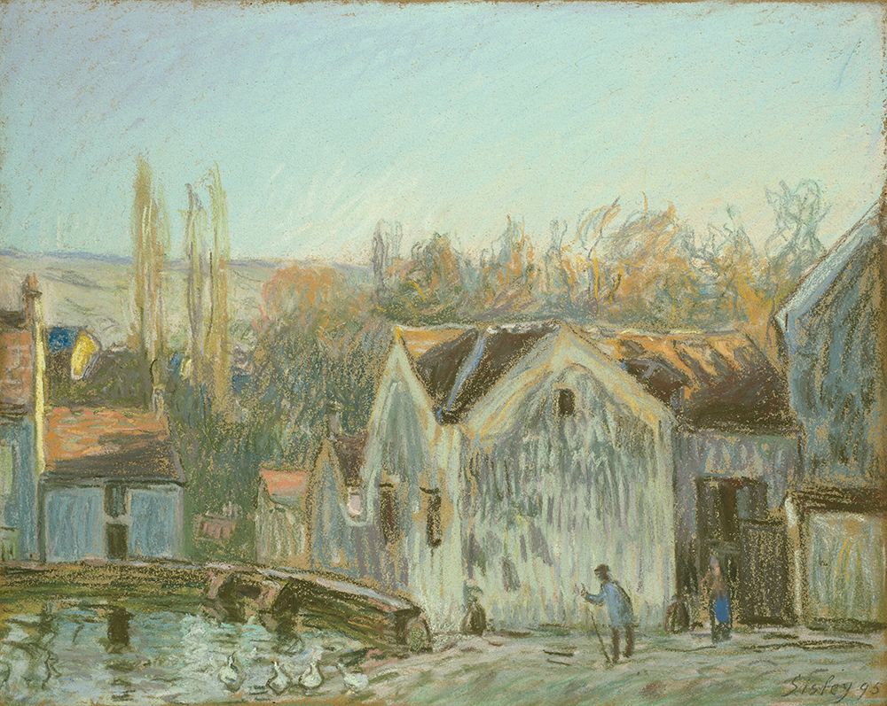 A Corner of Moret-sur-Loing (1895)