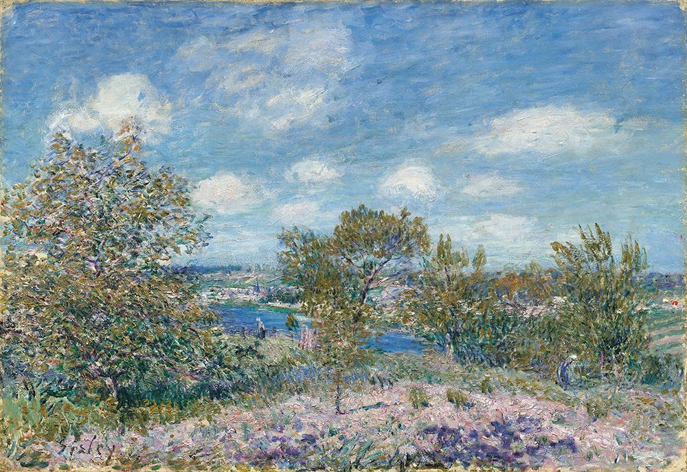 May afternoon in By, near Moret-sur-Loing (circa 1882)