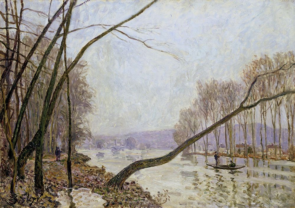 Bank of the Seine in Autumn (1876)